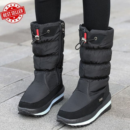 🔥Hot Sale 50% OFF🔥Women's premium waterproof, non-slip faux fur snow boots